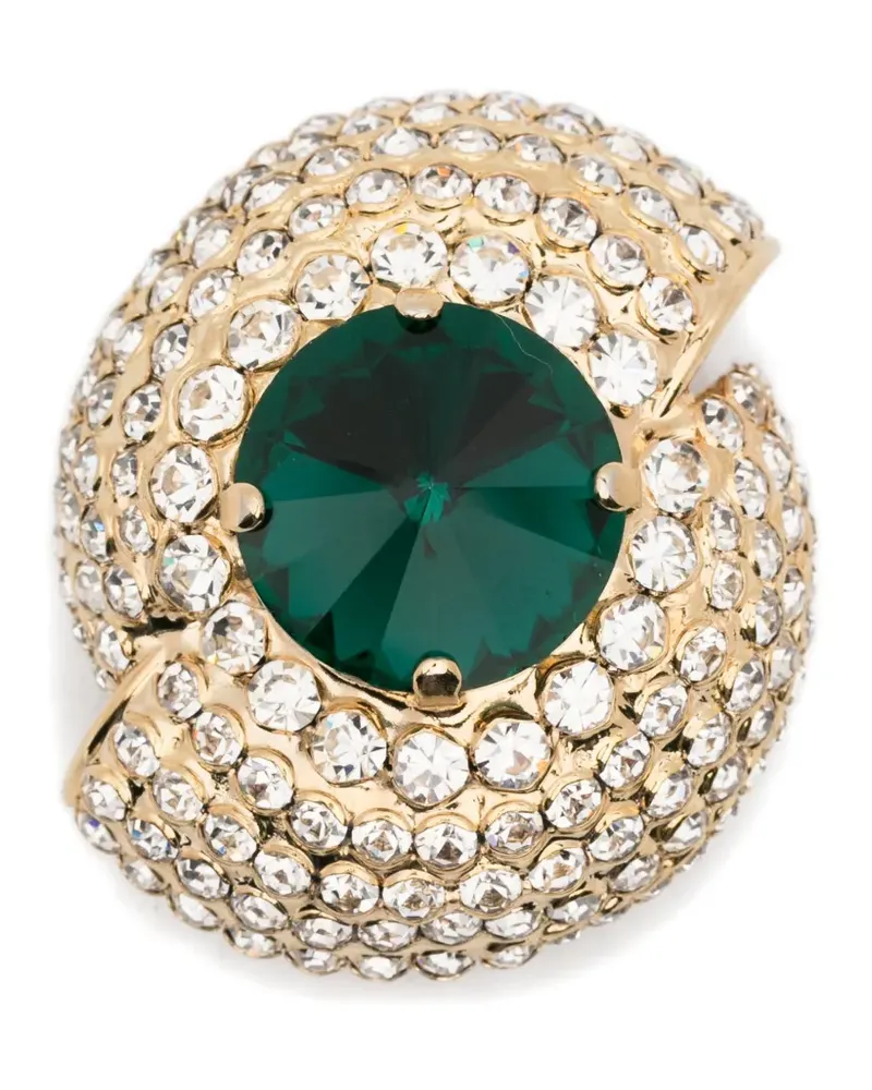 Rowen Rose embellished earrings - Gold Gold