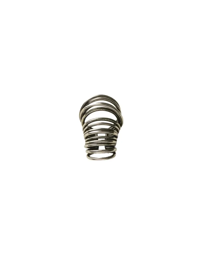 PANCONESI Ear Cuff im Layering-Look - Silber Silber