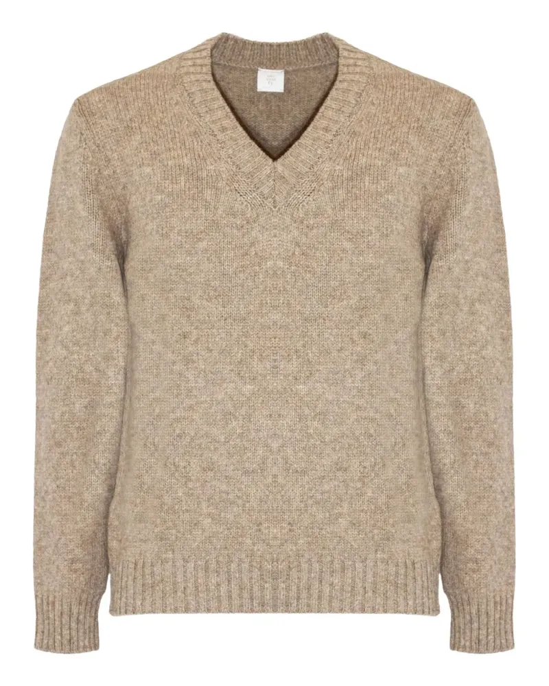 Eleventy Pullover mit geripptem Saum - Nude Nude