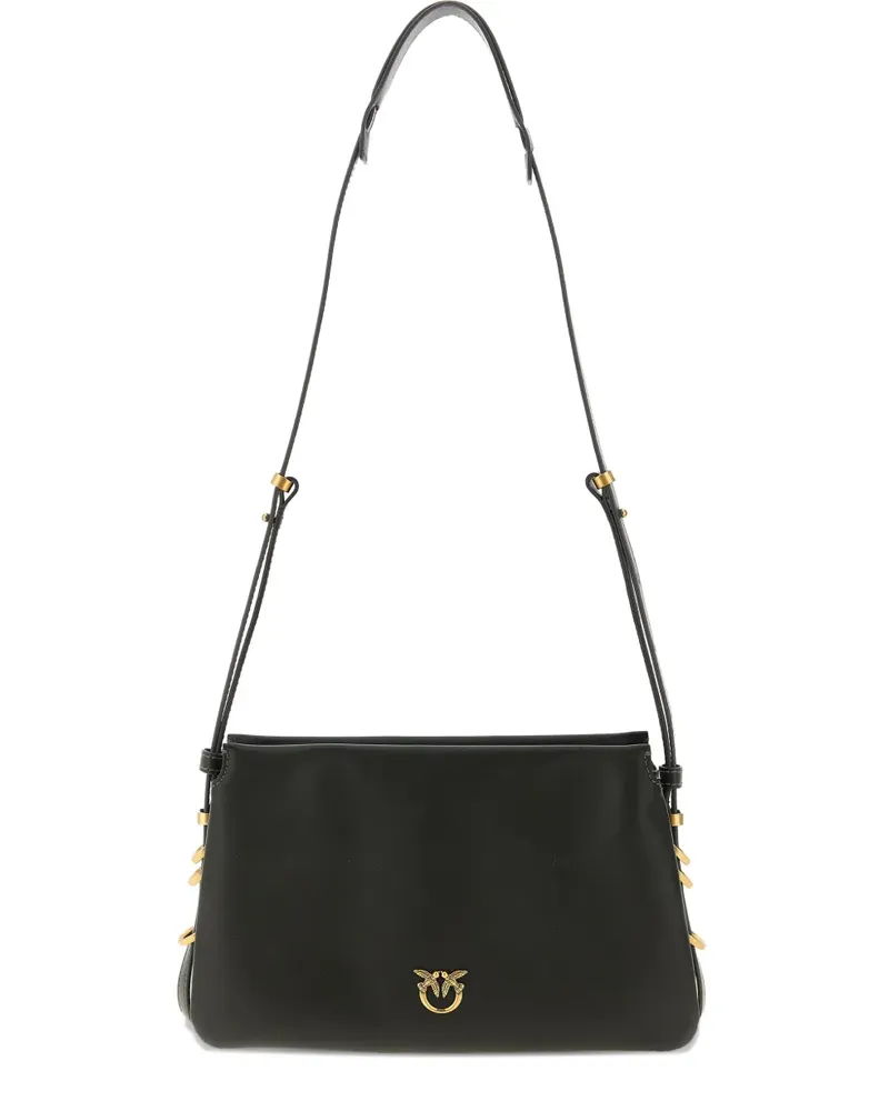 Pinko Mini Triplet Schultertasche mit Metalldetails - Green Green