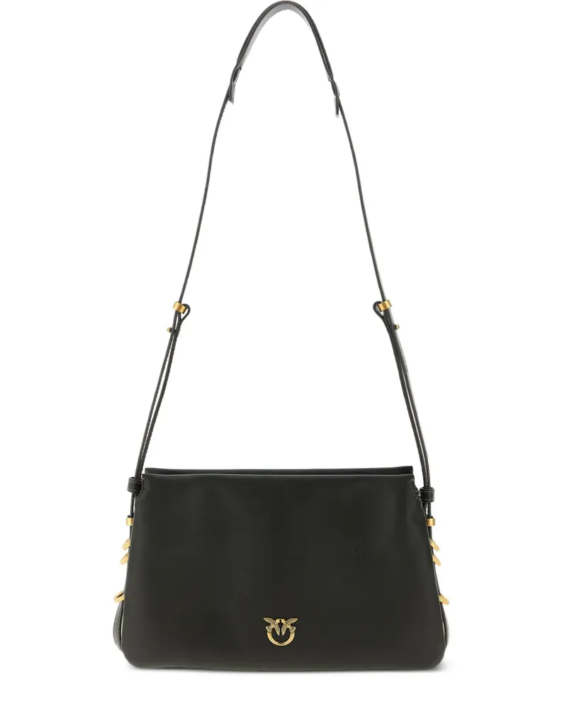 Pinko Mini Triplet Schultertasche mit Metalldetails - Green Green