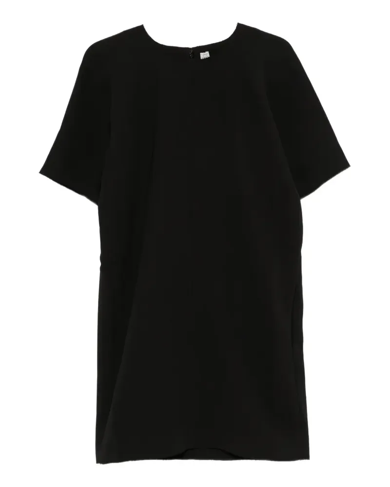Totême Minikleid mit Raglanärmeln - Schwarz Schwarz