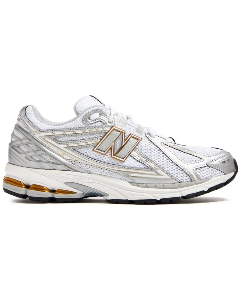 New Balance 1906 Sneakers im Metallic-Look - Weiß Weiß
