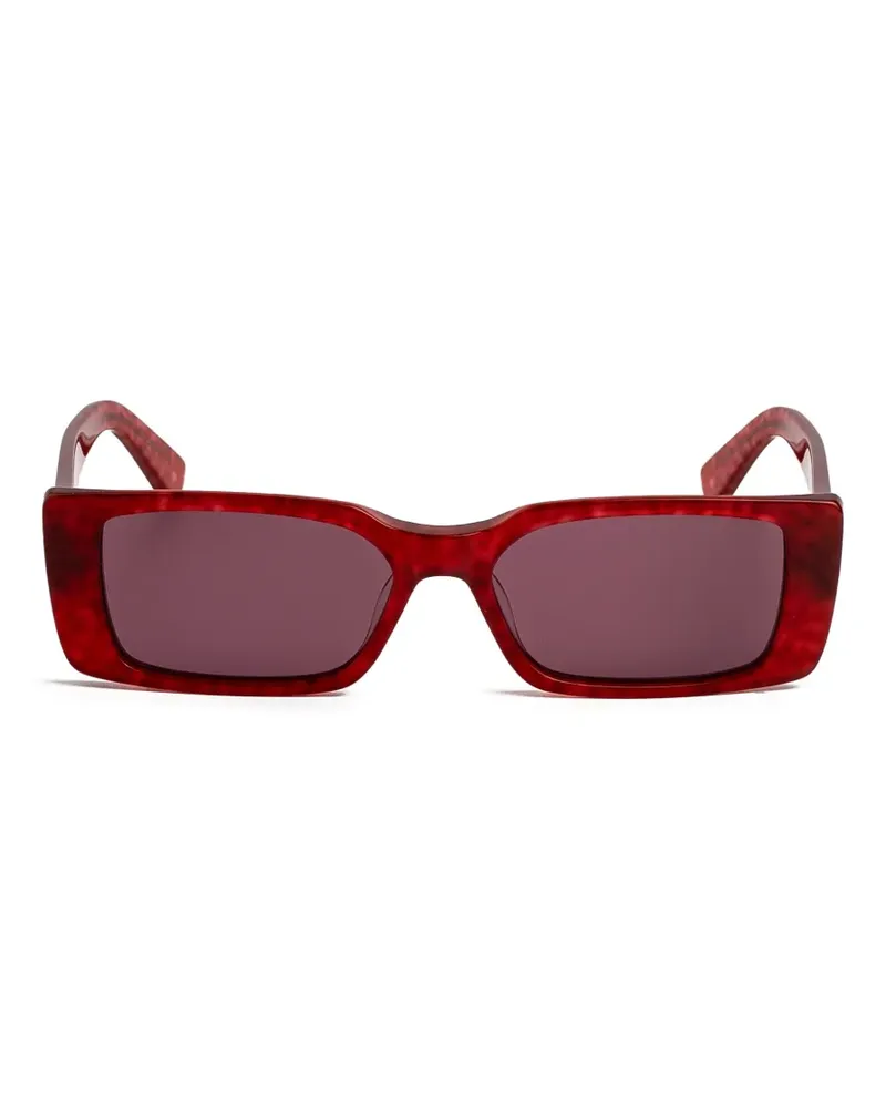 RETROSUPERFUTURE Eckige Chico Sonnenbrille - Rot Rot