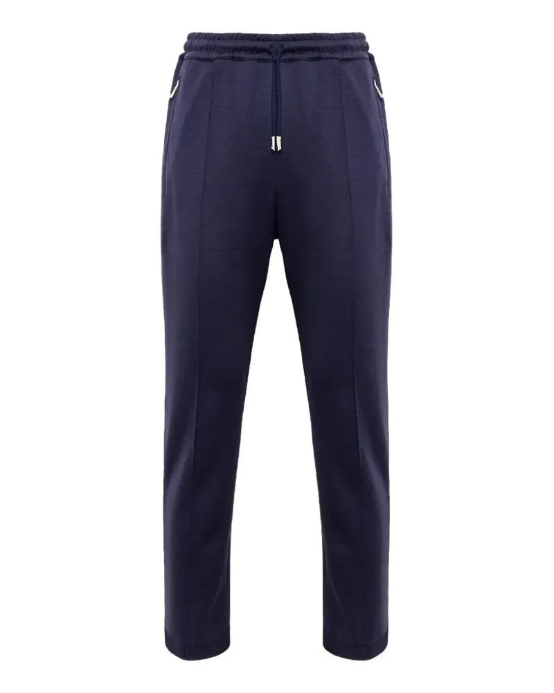 Eleventy Jogginghose mit Bügelfalten - Blau Blau