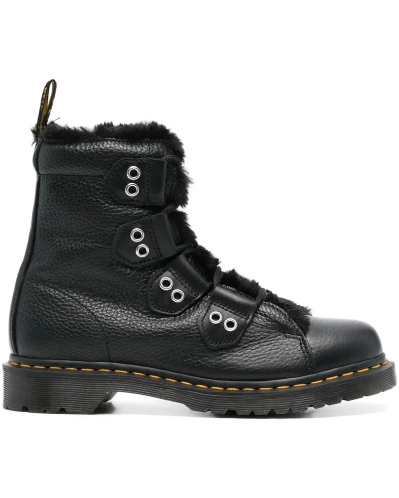 Dr.Martens Milled Stiefel - Schwarz Schwarz
