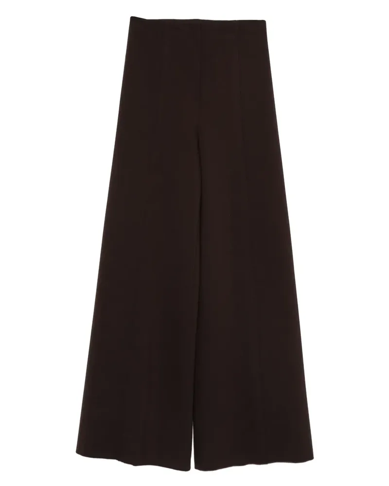 Liviana Conti Hose mit weitem Bein - Braun Braun