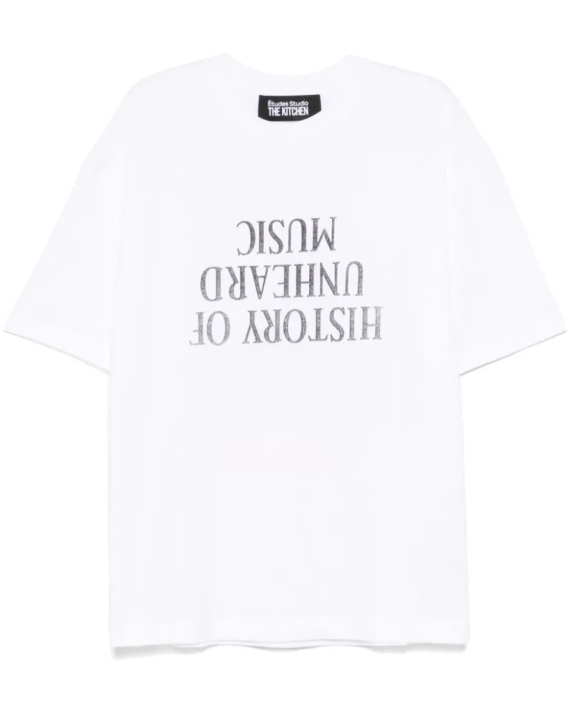 Études Studio x The Kitchen Relax History T-Shirt - Weiß Weiß