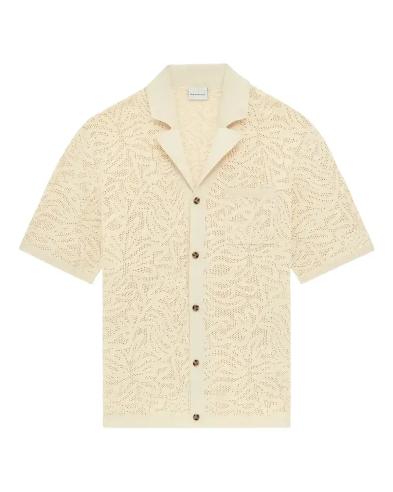 Drôle de Monsieur Hemd mit offenem Kragen - Nude Nude