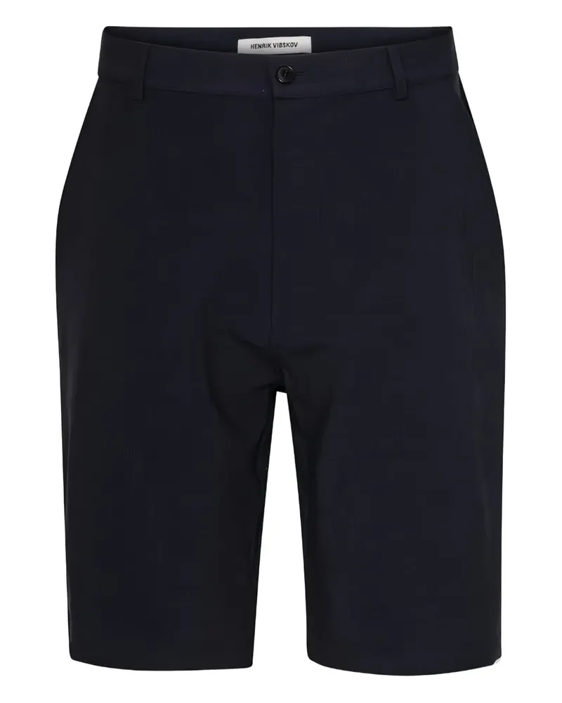 Henrik Vibskov Shorts mit eingefassten Taschen - Blau Blau