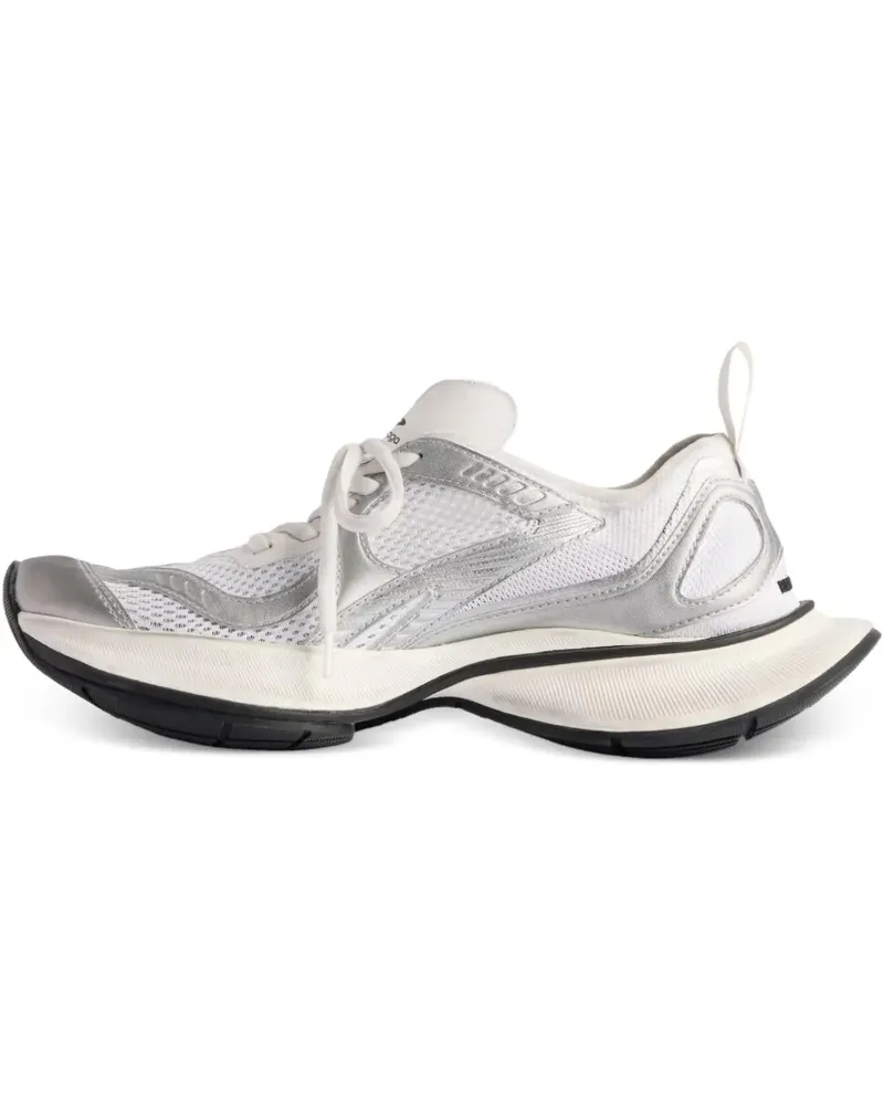 Balenciaga Circuit Sneakers mit runder Kappe - Weiß Weiß