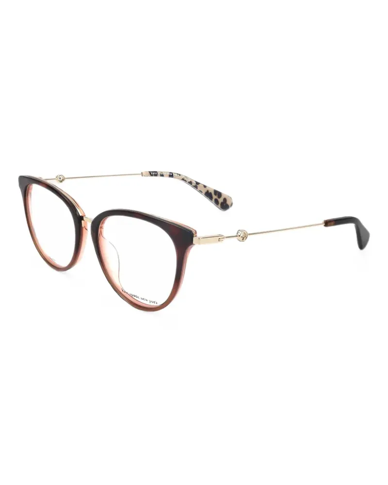 Kate Spade Valencia Cat-Eye-Brille - Braun Braun