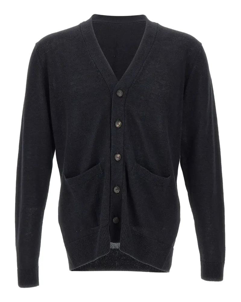 Filippo de Laurentiis V-neck button-up cardigan - Grau Grau