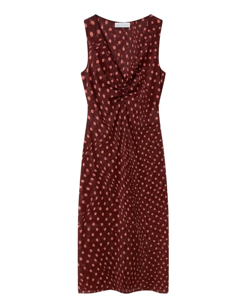 Stella McCartney Gepunktetes Kleid - Rot Rot