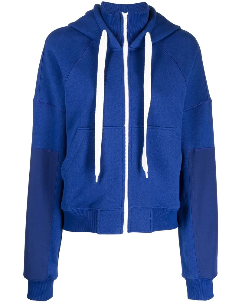 GOEN.J Kapuzenjacke mit Reißverschluss - Blau Blau