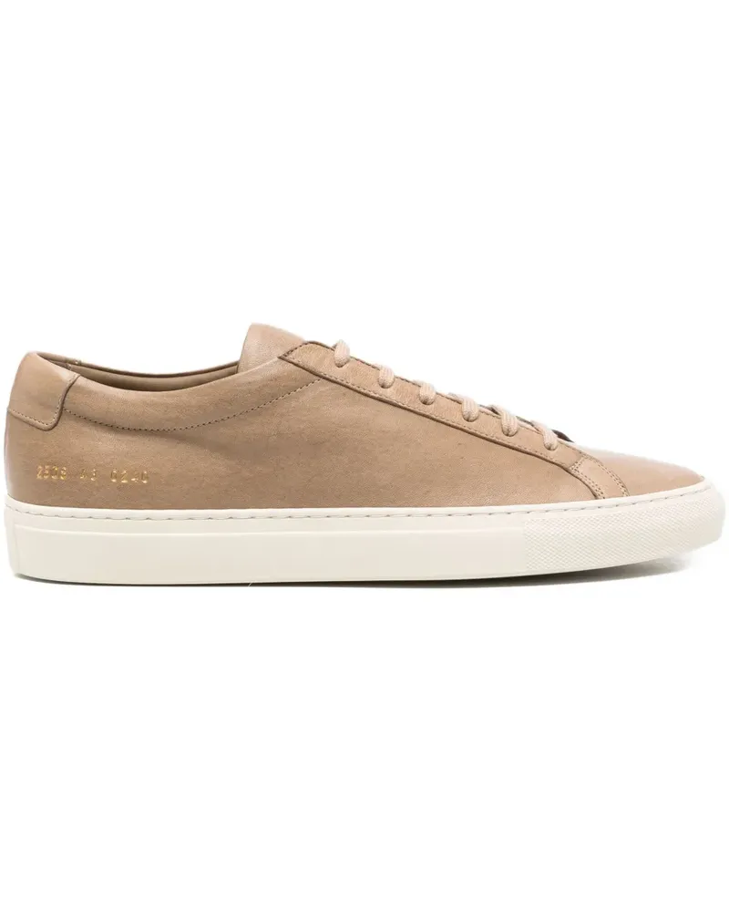 Common Projects Sneakers aus Leder - Braun Braun