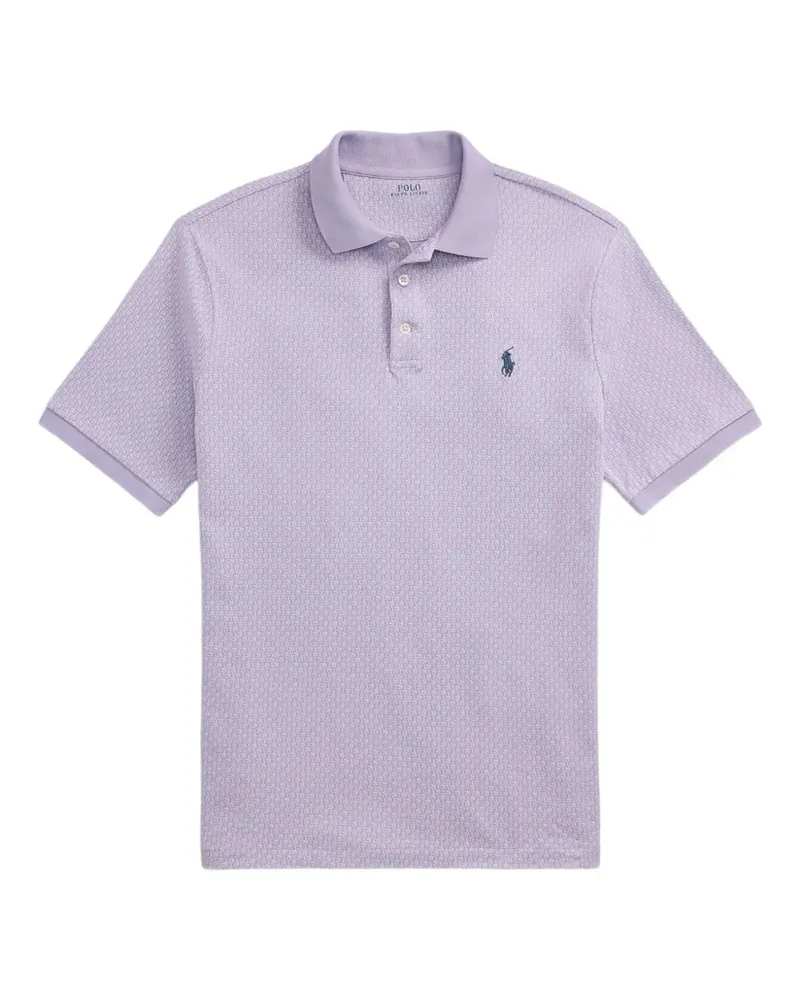 Ralph Lauren Strukturiertes Poloshirt - Violett Violett