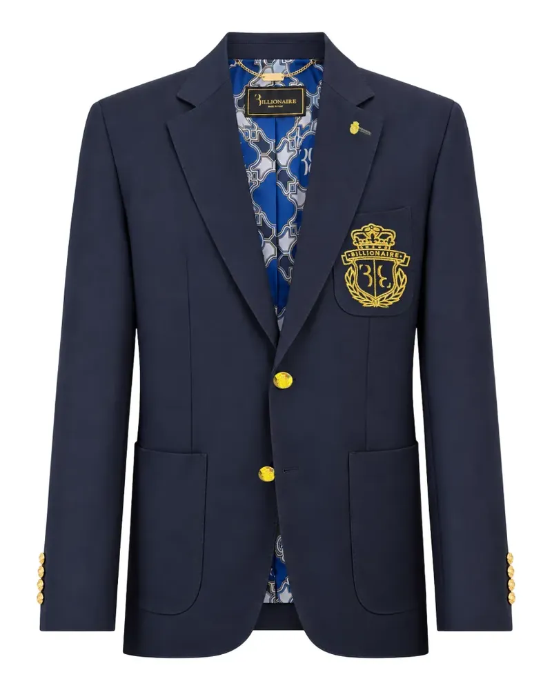 Billionaire BB Crest Blazer - Blau Blau