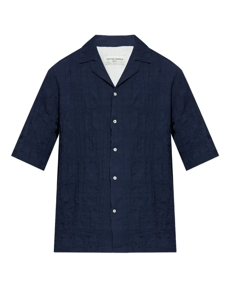 Officine Generale Klassisches Hemd - Blau Blau
