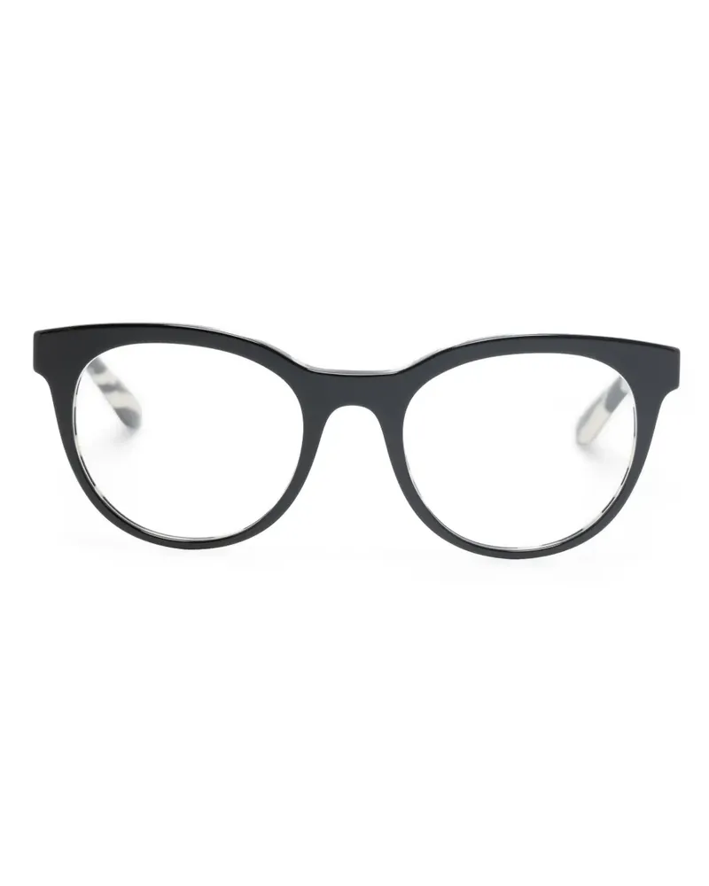 Dolce & Gabbana Brille mit Butterfly-Gestell - Schwarz Schwarz