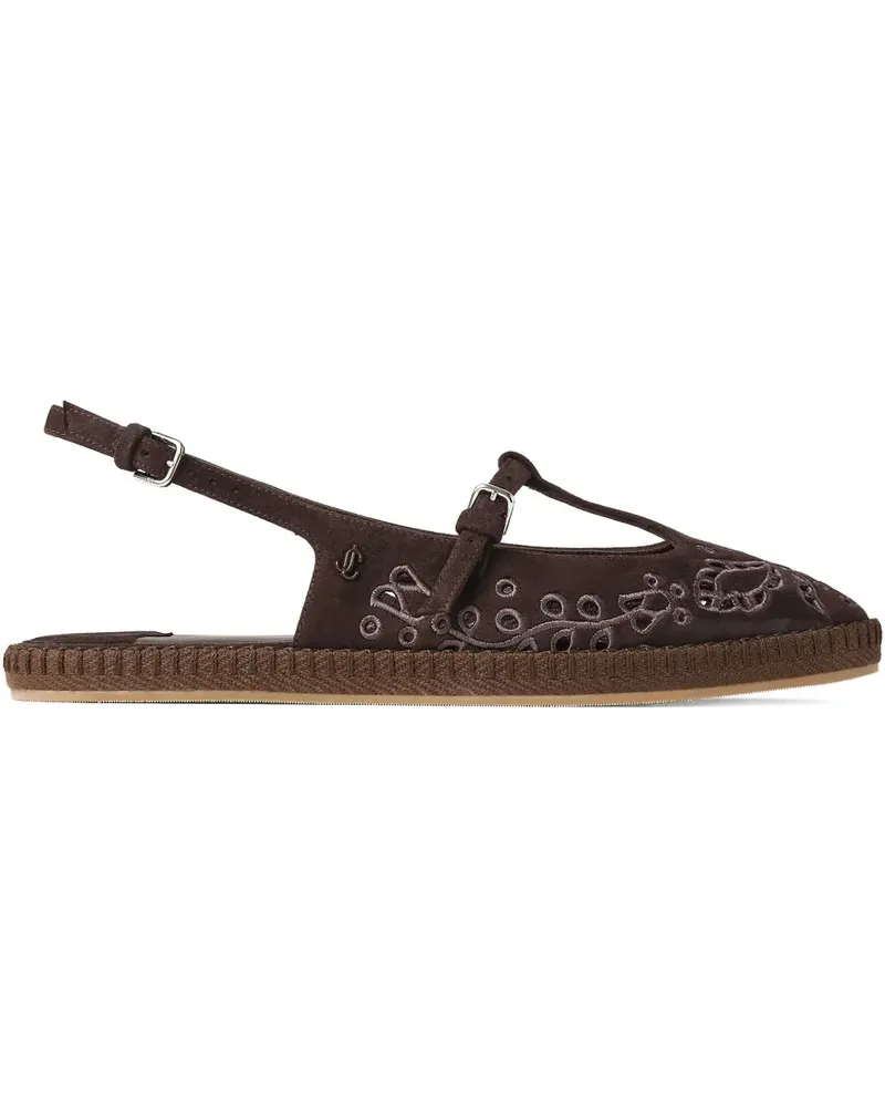 Jimmy Choo Amiee Espadrilles - Braun Braun