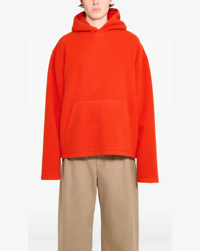 Rier Hoodie mit Vordertasche - Orange Orange