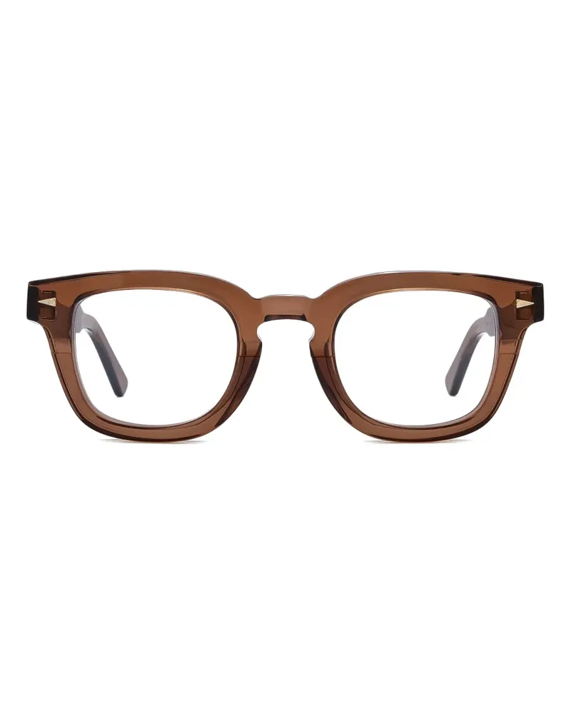 AHLEM Eckige Champdemars Brille - Braun Braun