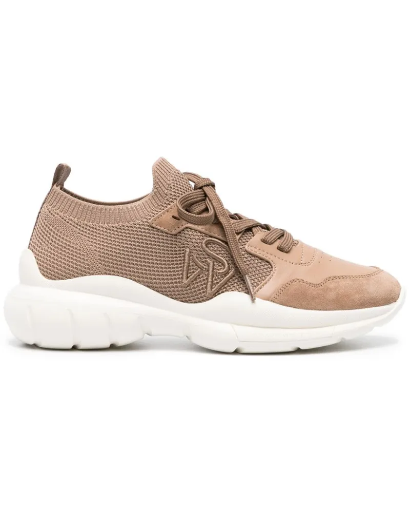 Stuart Weitzman 505 Sneakers mit Netzeinsatz - Braun Braun