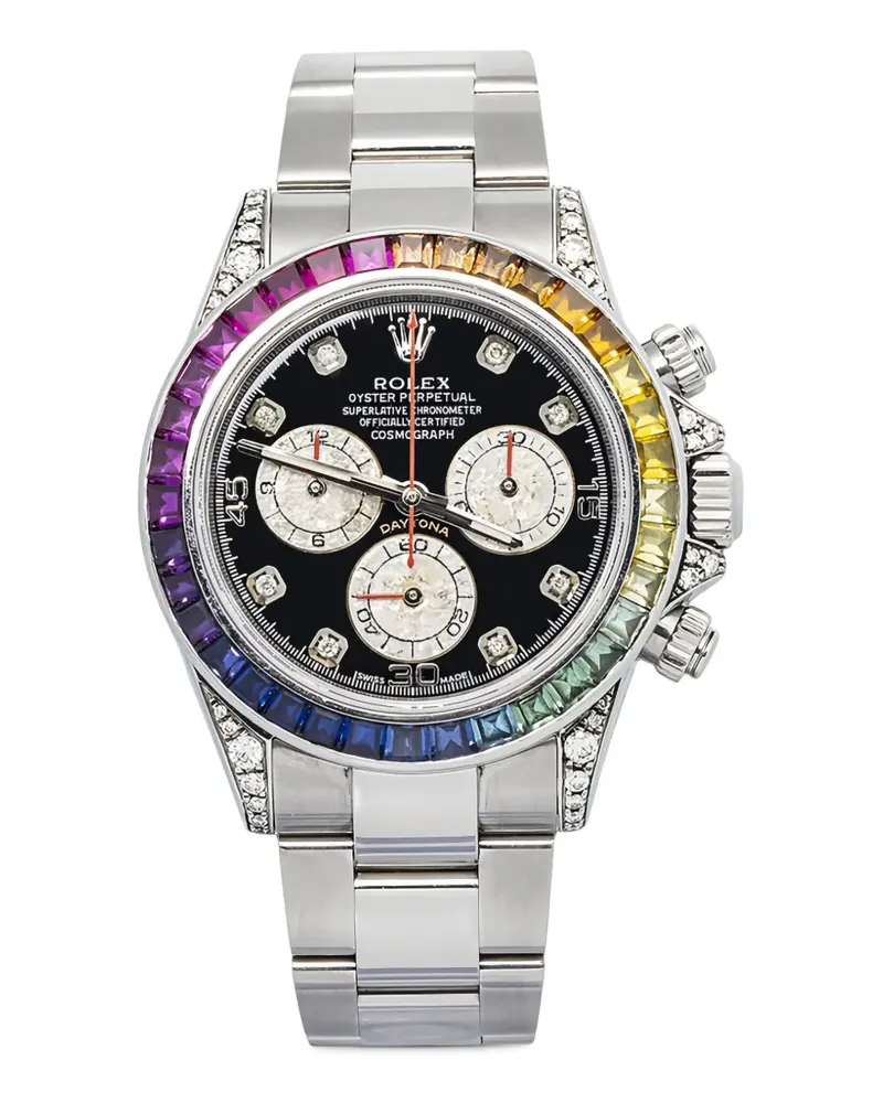 Rolex Daytona Armbanduhr 40mm - Schwarz Schwarz
