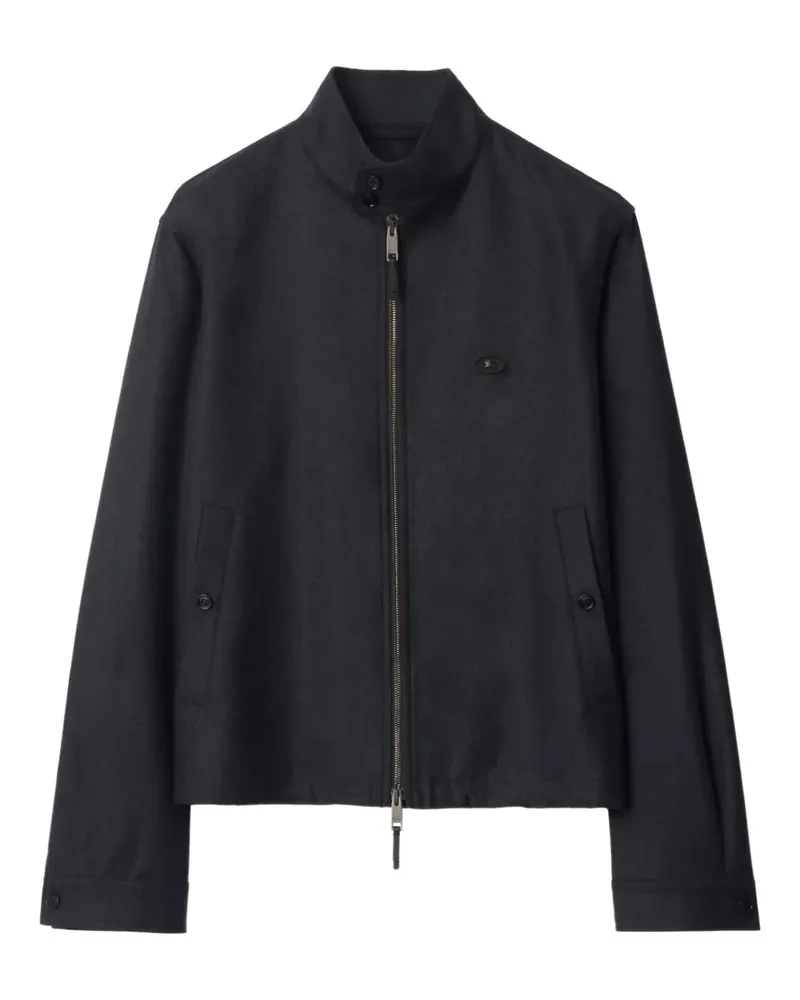 Burberry Hemdjacke mit Reißverschluss - Blau Blau