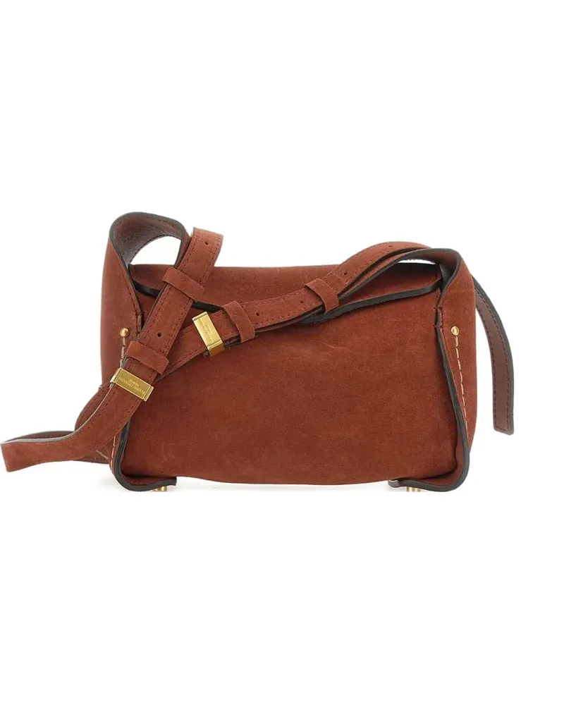 Gianni Chiarini Schultertasche aus Wildleder - Rot Rot