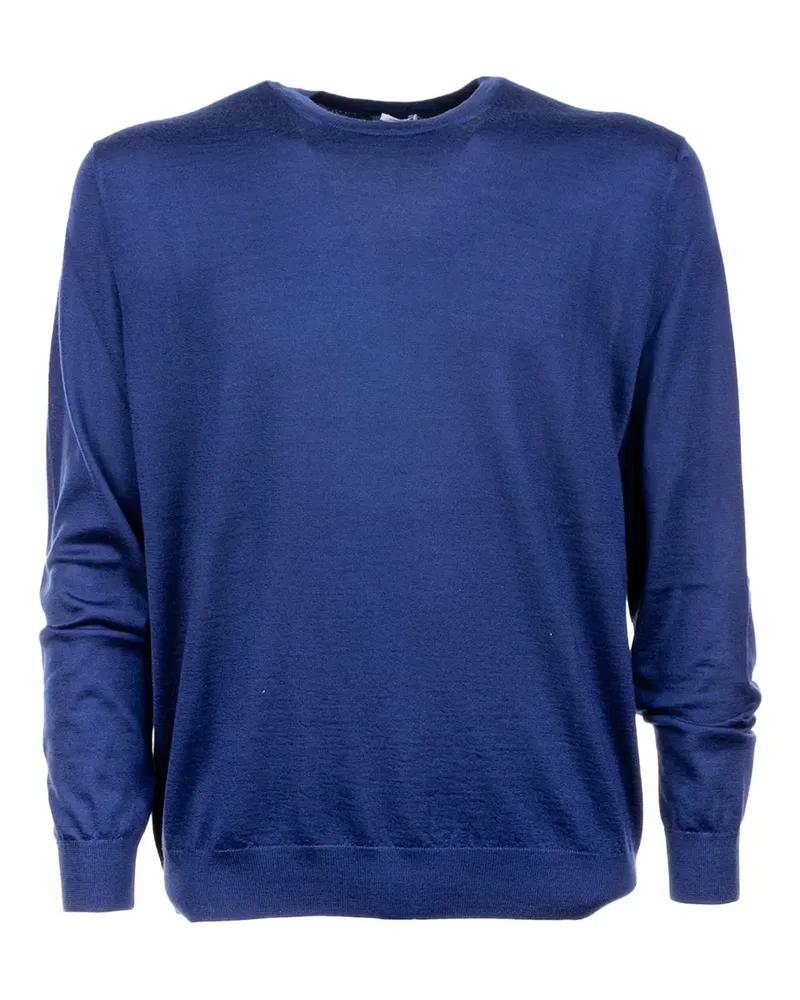 Malo Pullover mit rundem Ausschnitt - Blau Blau