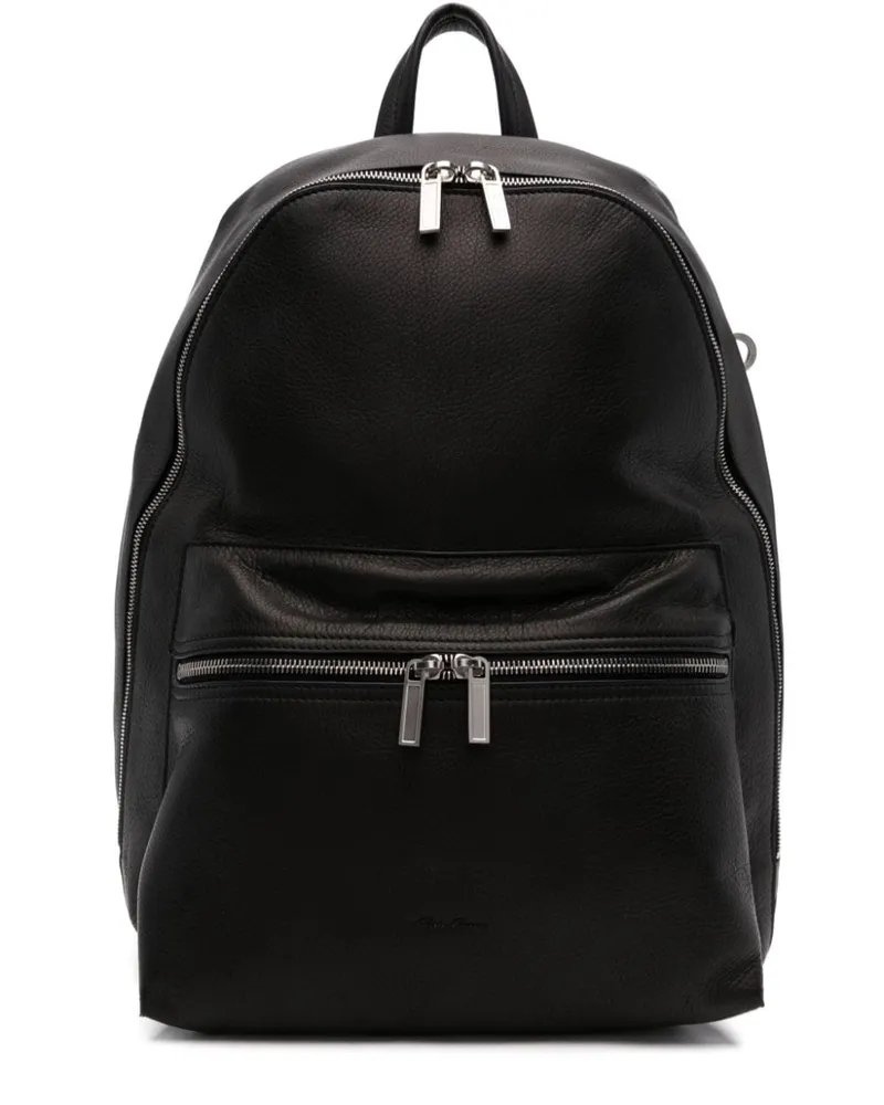 Rick Owens Rucksack mit Logo-Prägung Schwarz