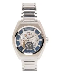 Roberto Cavalli Skeleton Automatic 35mm Silber