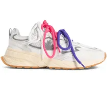 Sprinter Sneakers mit Ahornblatt - Weiß