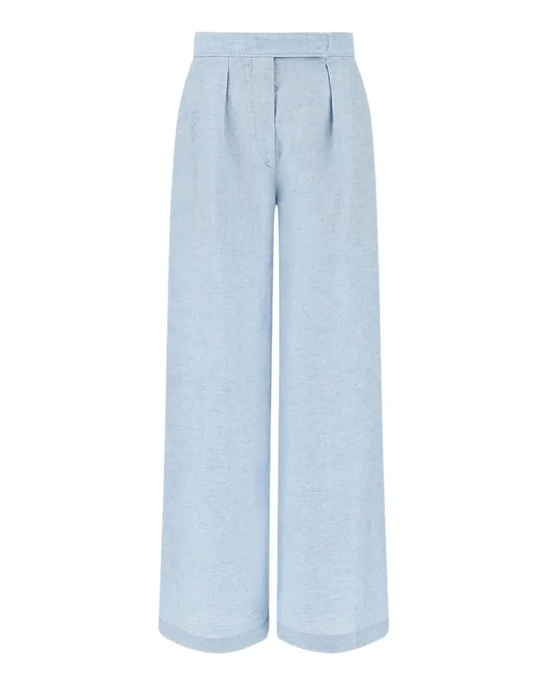 Paul & Shark pleated tailoredtrousers - Blau Blau