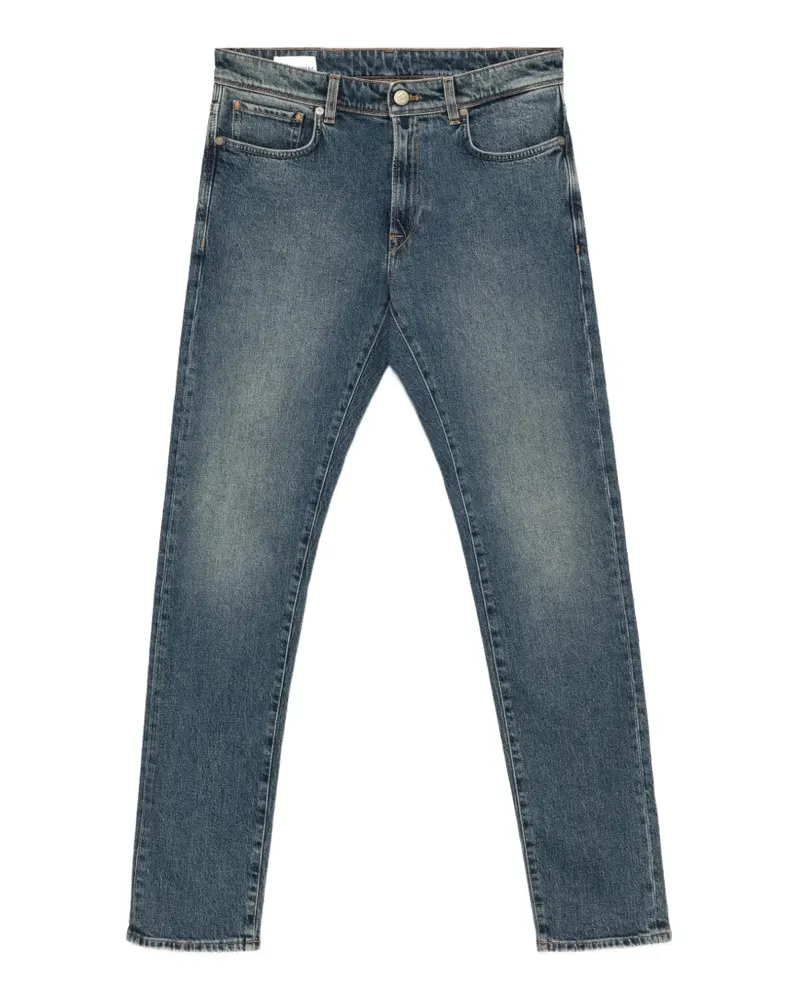 Incotex Ausgeblichene Jeans - Blau Blau