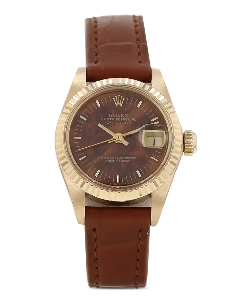 Rolex 1981 Datejust Armbanduhr 26 mm - Braun Braun