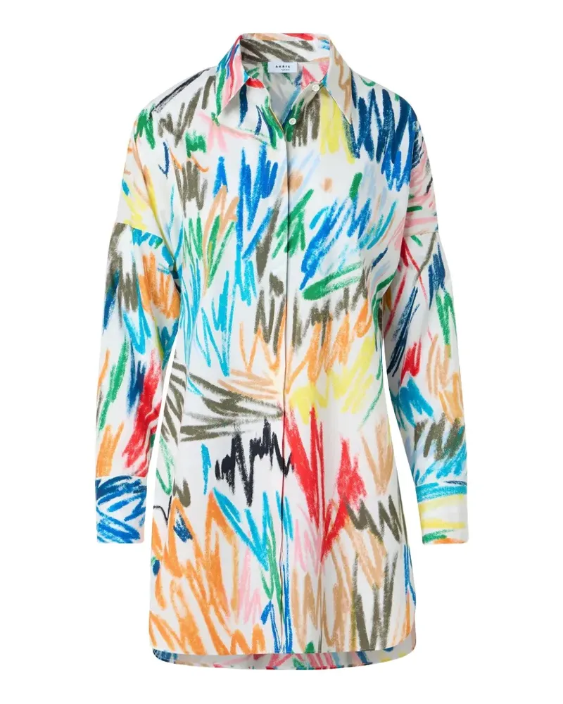 Akris Langärmeliges Hemd - Weiß Weiß