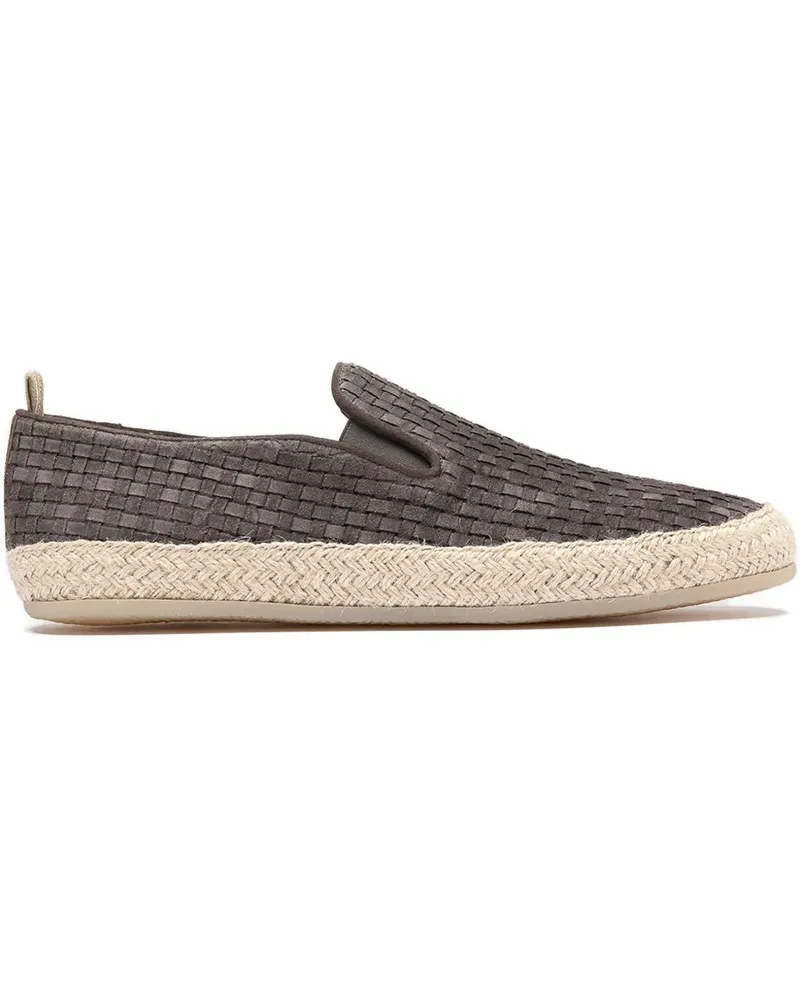 Officine Creative Italia woven loafers - Grau Grau