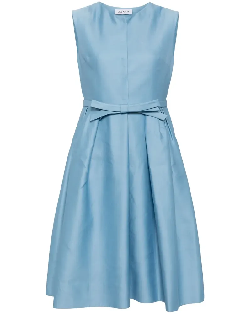 Dice Kayek Ärmelloses Midikleid - Blau Blau