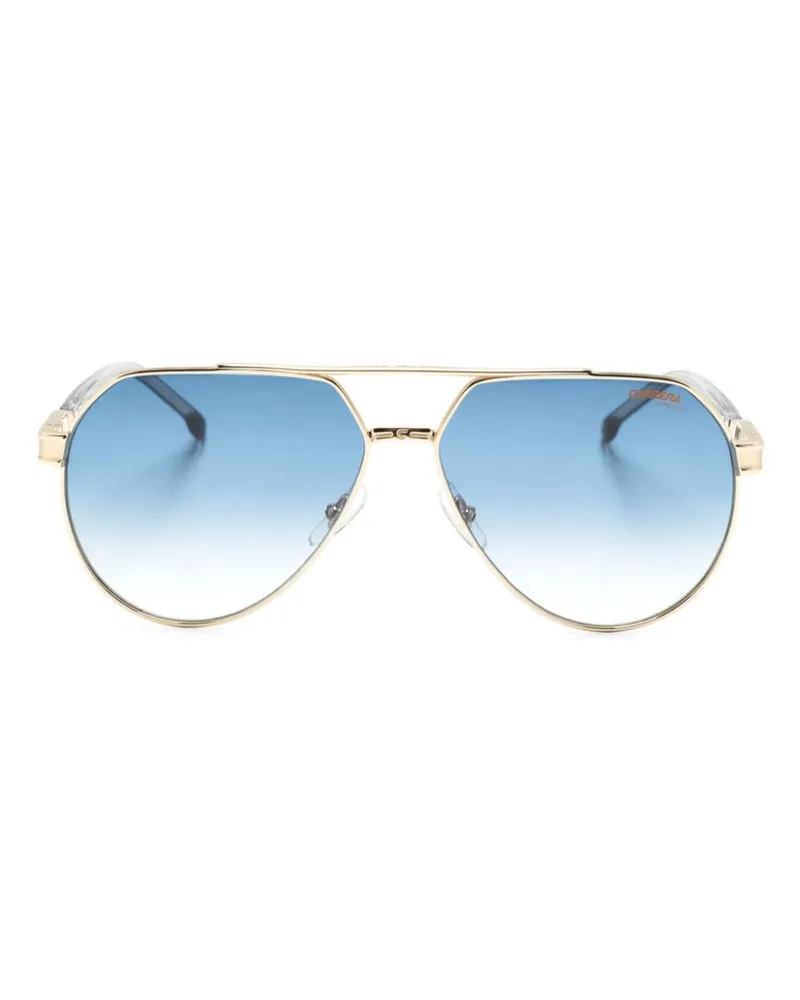 Carrera 1067/S Sonnenbrille mit ovalem Gestell - Gold Gold