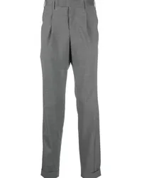 PT TORINO Klassische Tapered-Hose Grau