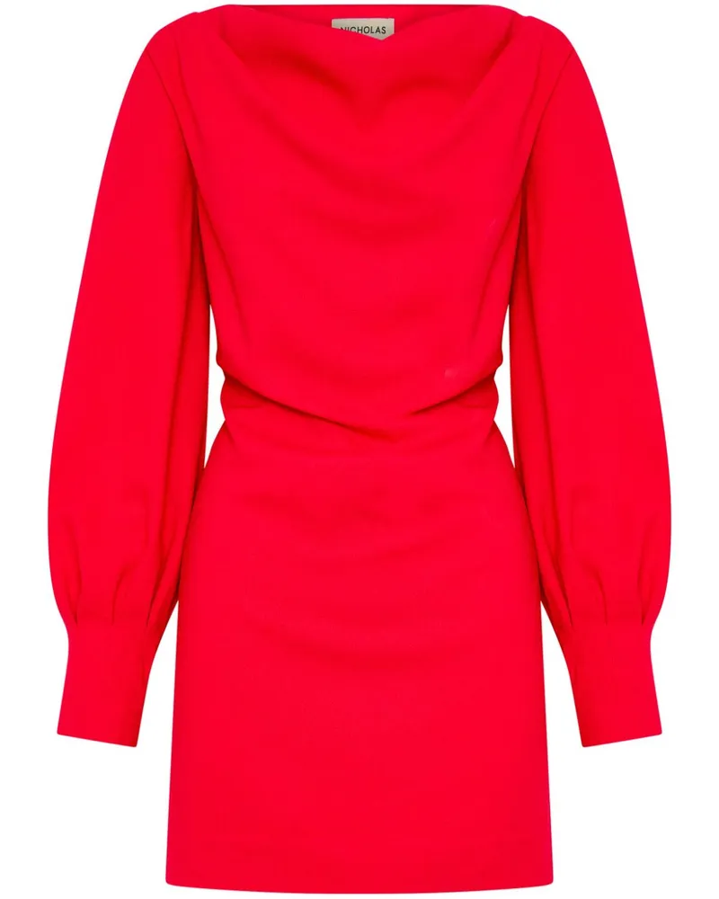 NICHOLAS Hilda Minikleid - Rot Rot