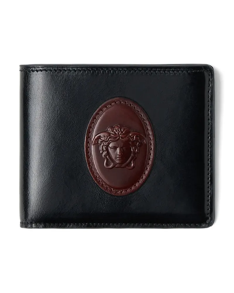 Versace Roomy Portemonnaie - Schwarz Schwarz