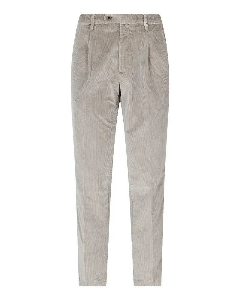 MYTHS Cordhose mit Falten - Nude Nude