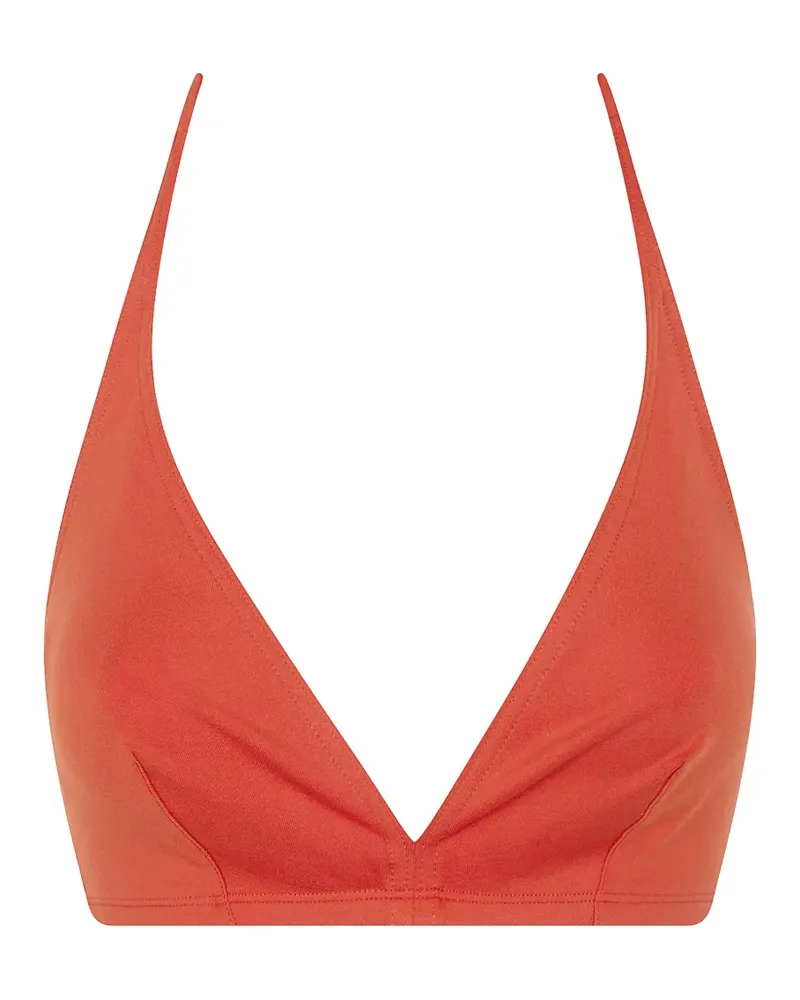 Eres Gang triangle bikini top - Orange Orange