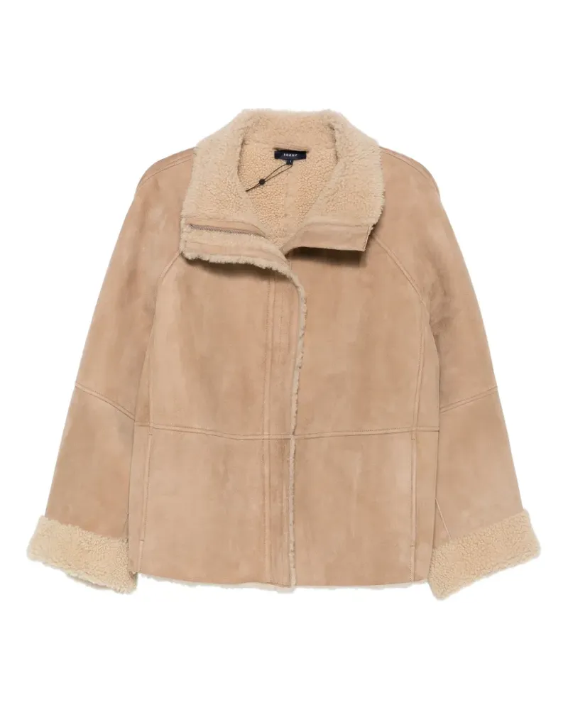 Soeur Kleber leather jacket - Nude Nude