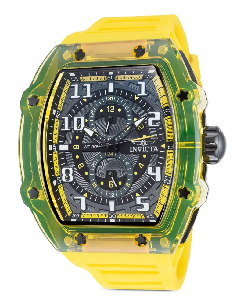 Invicta Racing Tonneau Armbanduhr 5mm - Silber Silber