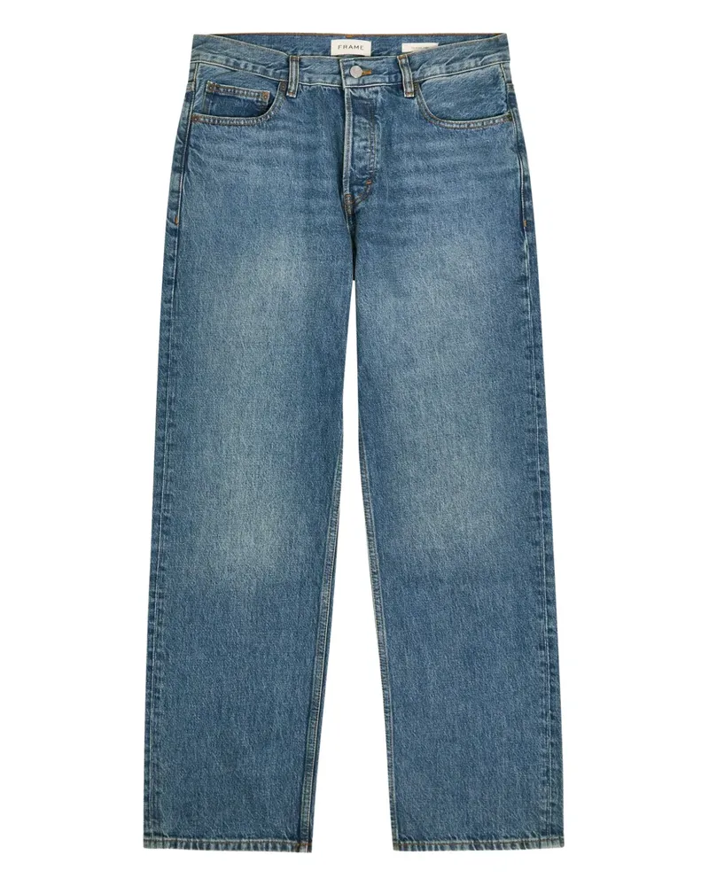 Frame Denim Jeans mit Gürtelschlaufen - Blau Blau